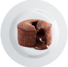 Photo d'un Fondant au chocolat tout léger