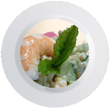 Recette de salade croquante de la mer